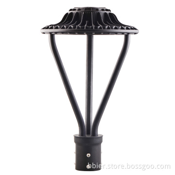 50W Bronze Outdoor Led Post Top Light Fixture
